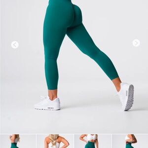 Green High-Waisted Leggings